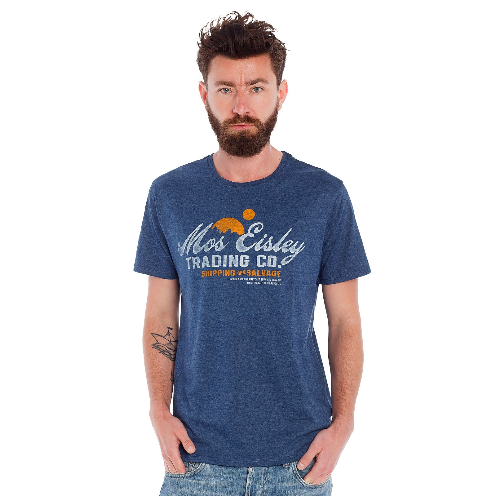 Image produit Star Wars - T-shirt Mos Eisley bleu