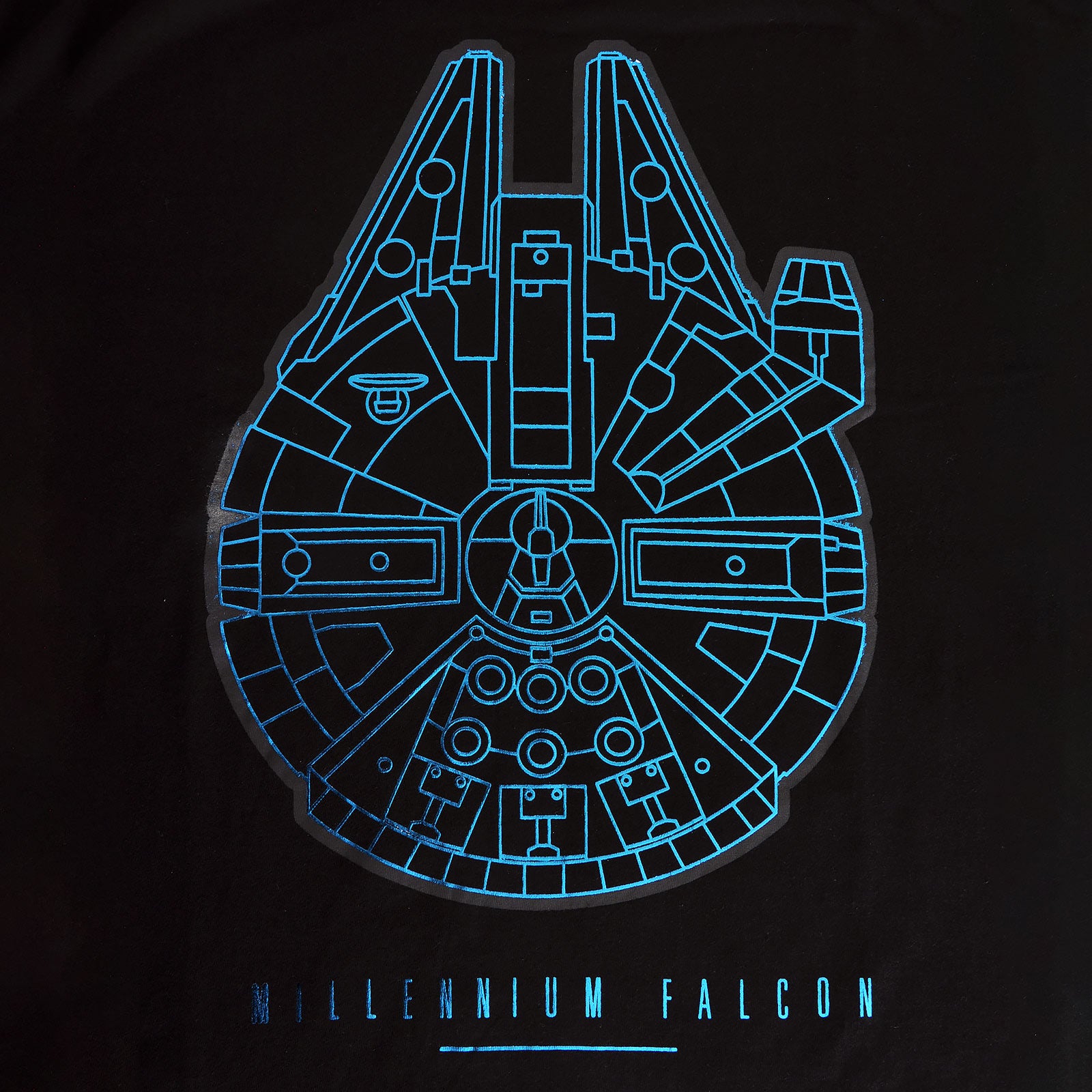 Image produit Star Wars - T-Shirt Millennium Falcon noir