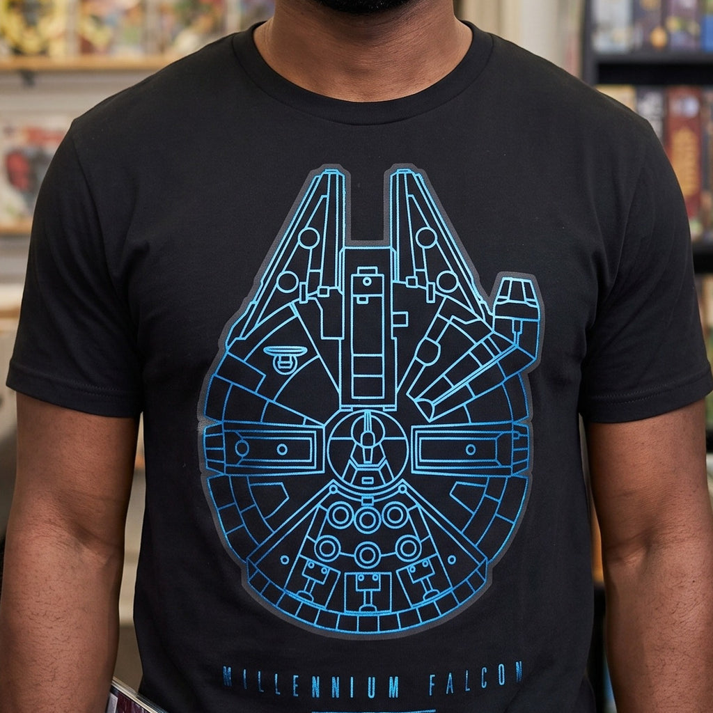 Product image Star Wars - Millennium Falcon T-Shirt black