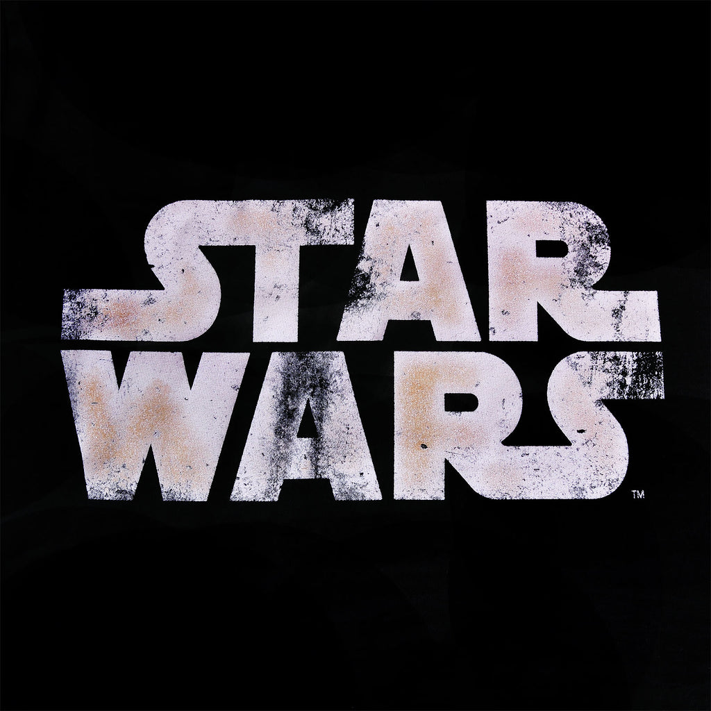 Product image Star Wars - Distressed Logo Girlie Shirt Black