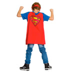 Image produit Superman - T-shirt pour enfants avec cape et masque pour les yeux