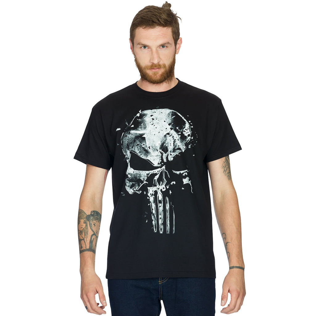 Image produit Punisher - T-shirt Crâne noir