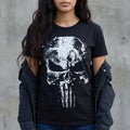 Image produit Punisher - T-shirt Crâne noir