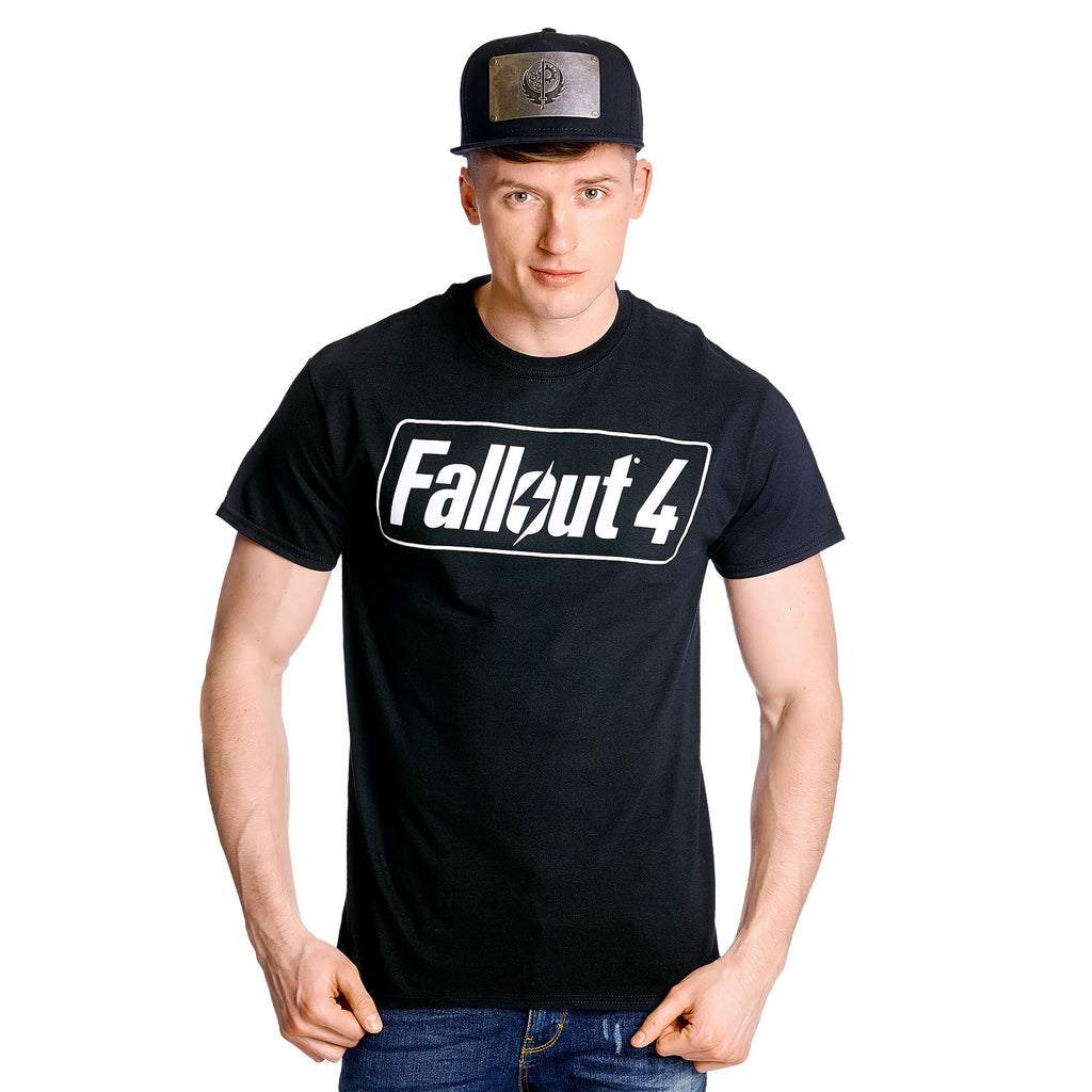 Image produit Fallout 4 - T-shirt logo du jeu noir