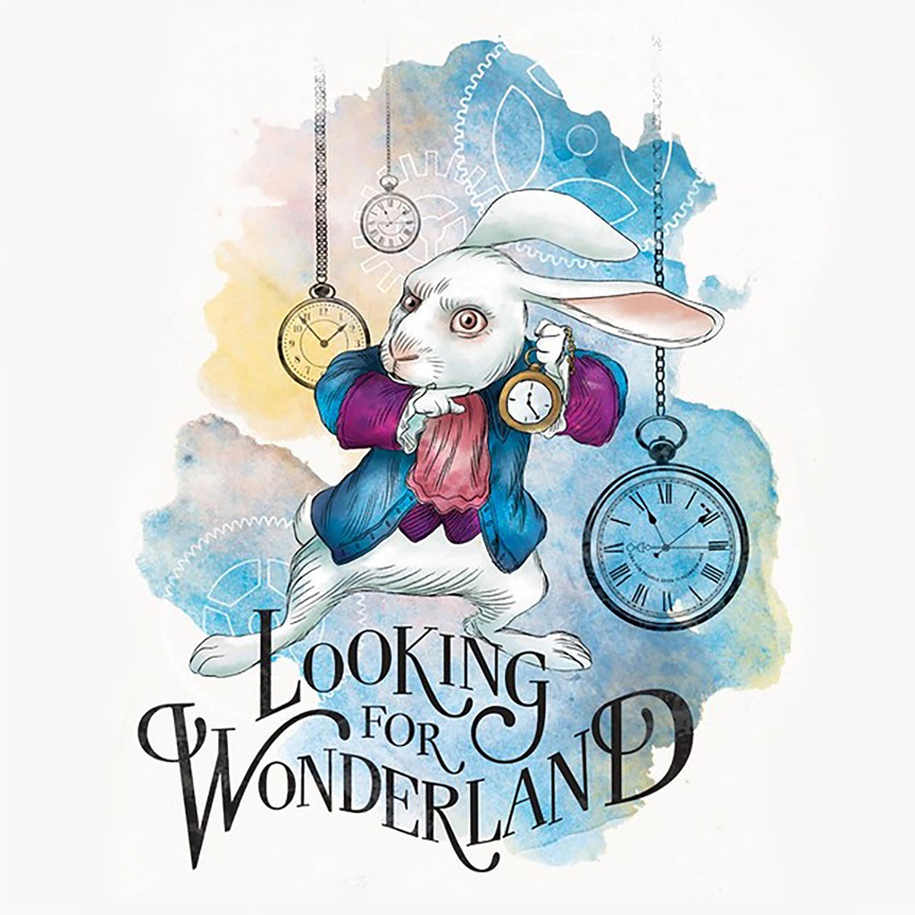 Image produit Alice au Pays des Merveilles - T-shirt pour filles Wonderland blanc