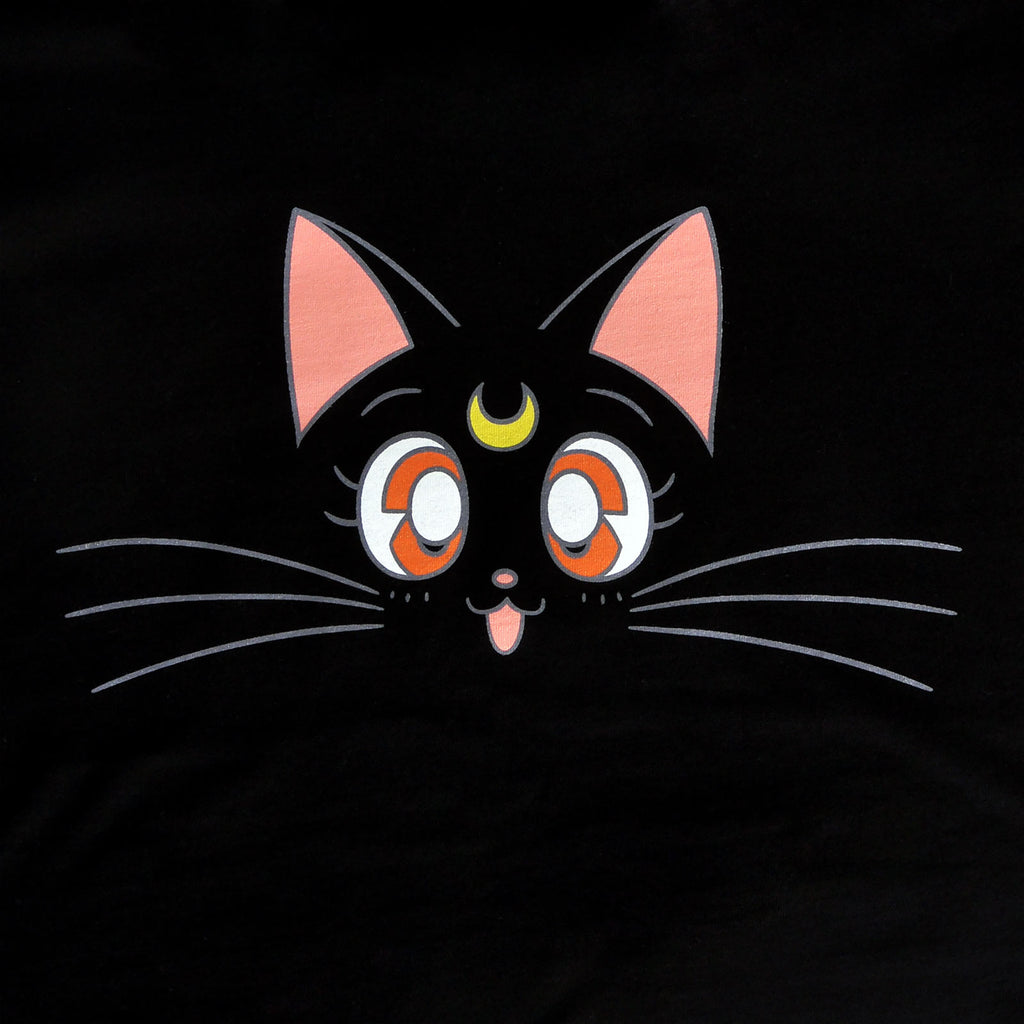 Image produit Sailor Moon - Luna T-shirt pour filles noir