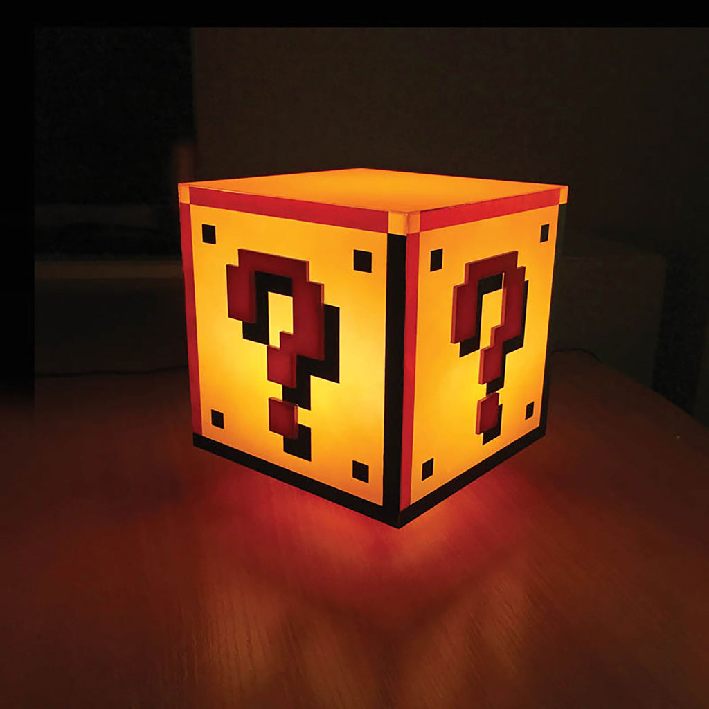 Image produit Super Mario - Lampe Point d'interrogation avec son