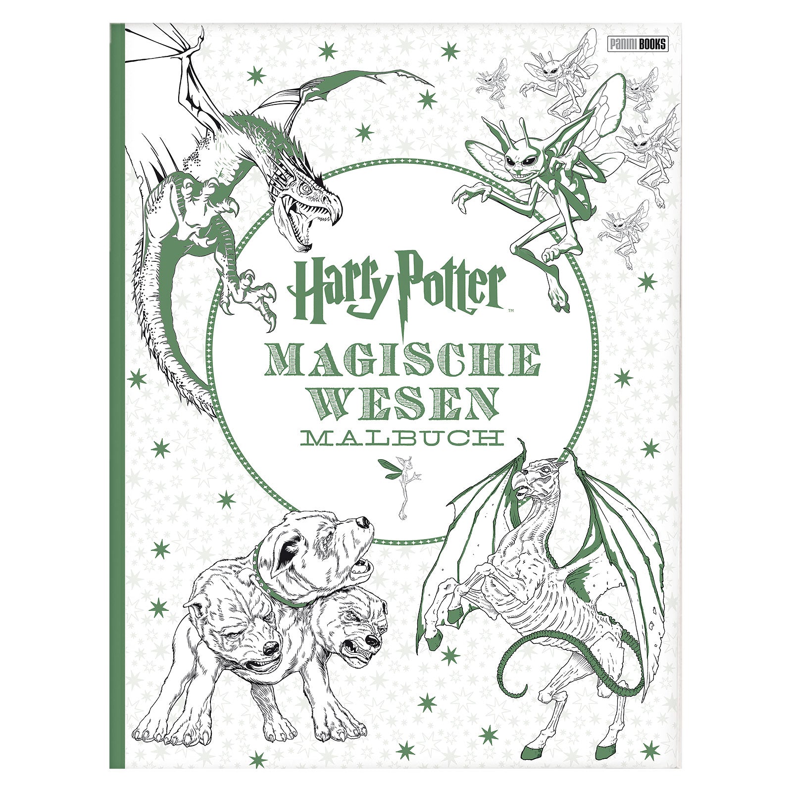 Image produit Harry Potter - Livre de coloriage des créatures magiques