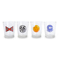 Image produit Dragon Ball Z - Ensemble de verres à symboles