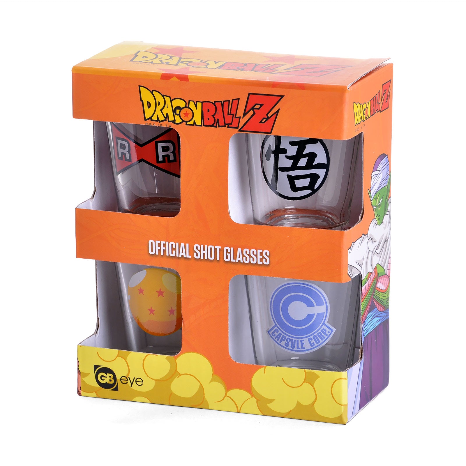 Image produit Dragon Ball Z - Ensemble de verres à symboles