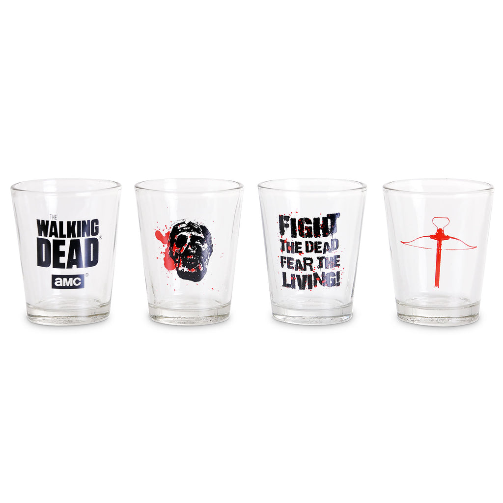 Image produit Walking Dead - Ensemble de verres à shots de symboles