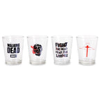 Image produit Walking Dead - Ensemble de verres à shots de symboles