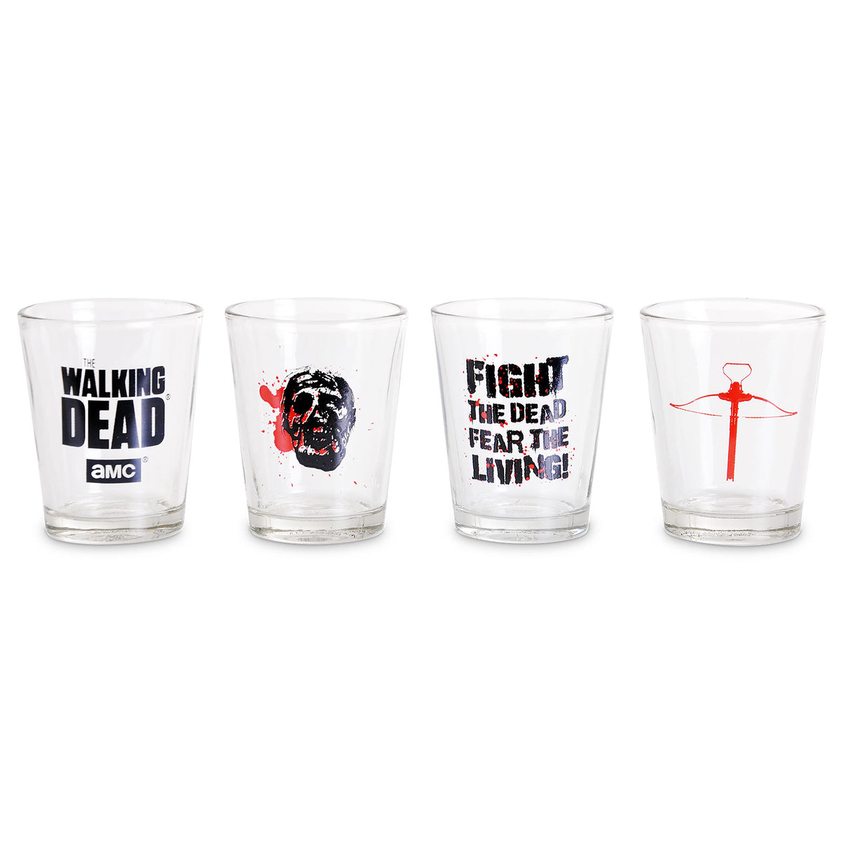Image produit Walking Dead - Ensemble de verres à shots de symboles