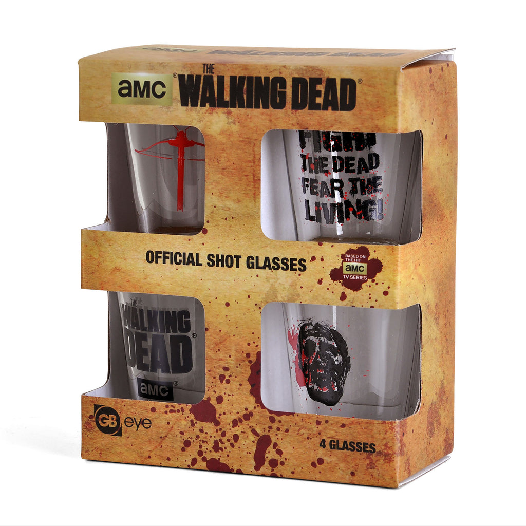Image produit Walking Dead - Ensemble de verres à shots de symboles