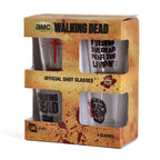 Image produit Walking Dead - Ensemble de verres à shots de symboles
