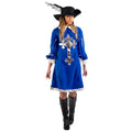 Image produit Dame Mousquetaire Royale - Costume Femme Bleu