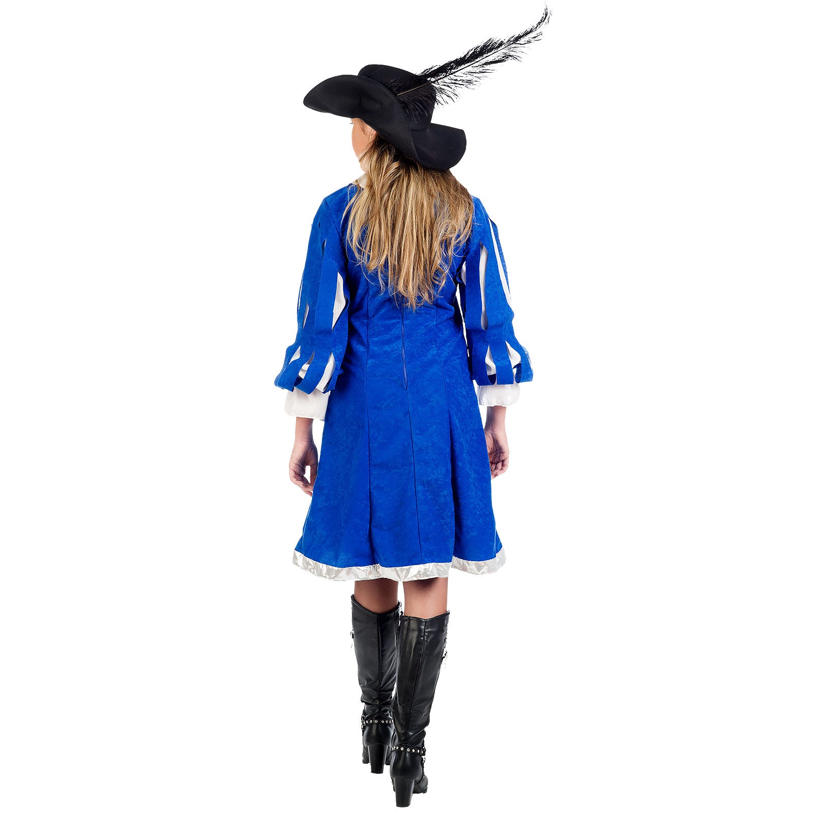 Image produit Dame Mousquetaire Royale - Costume Femme Bleu