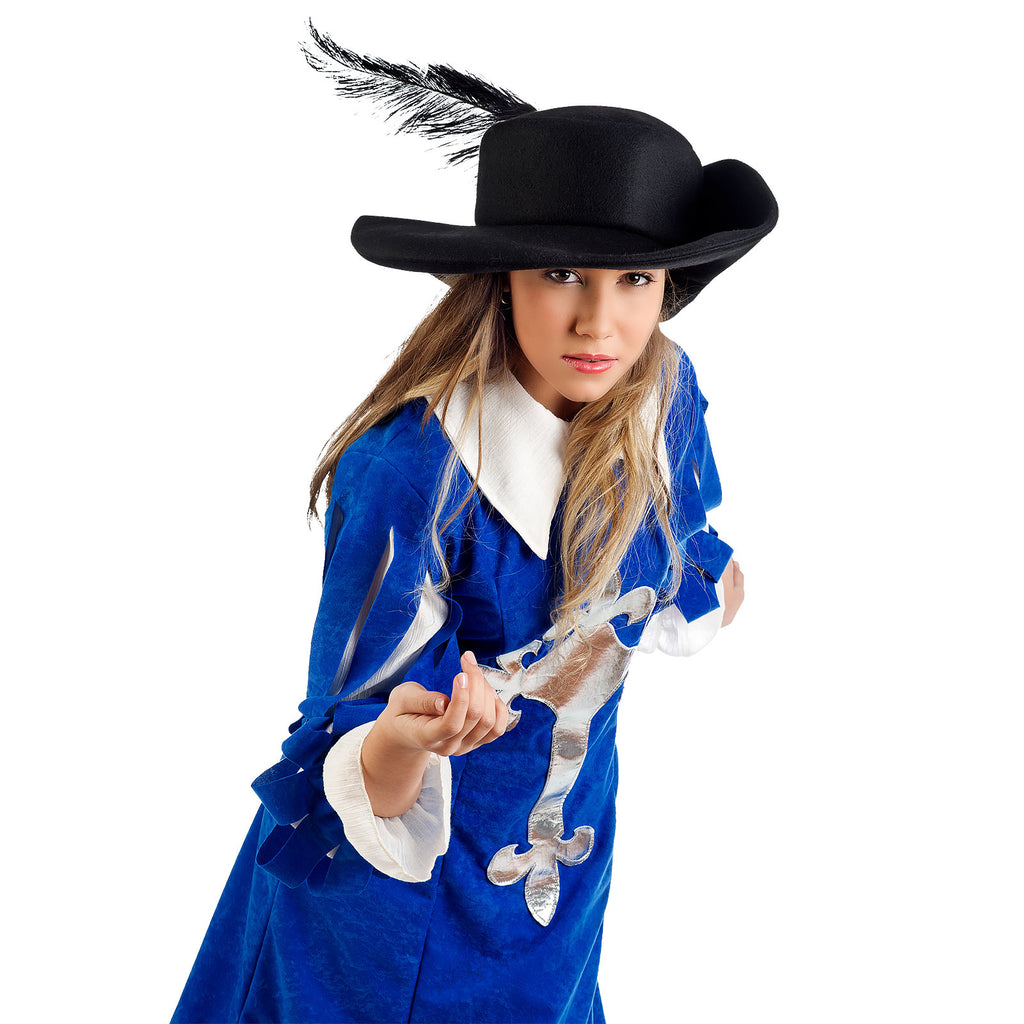 Image produit Dame Mousquetaire Royale - Costume Femme Bleu