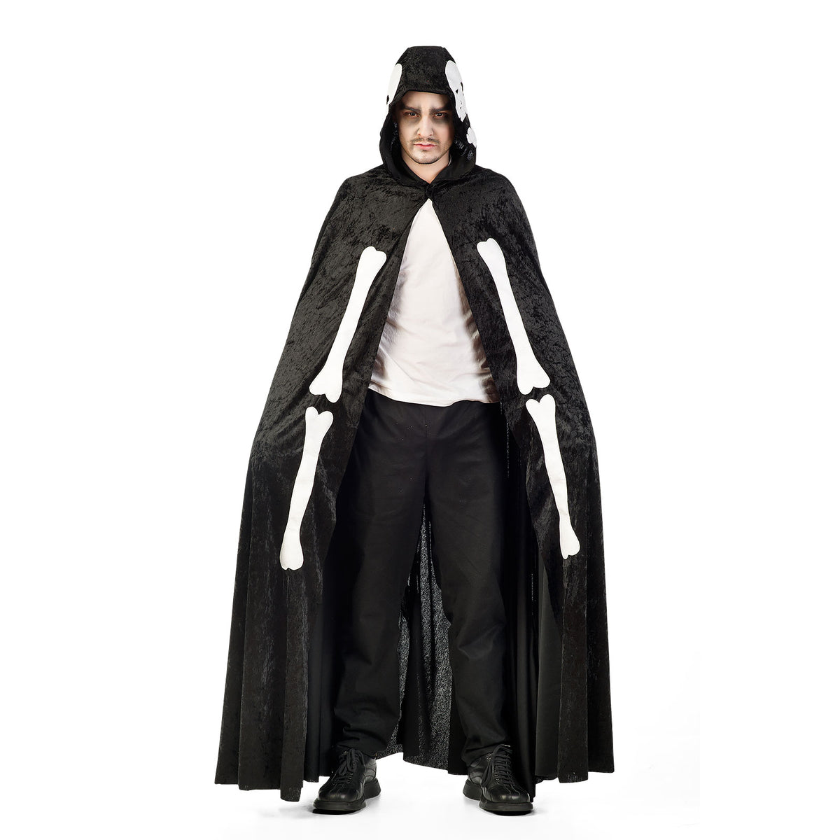 Image produit Cape Squelette - Cape de Costume Longue