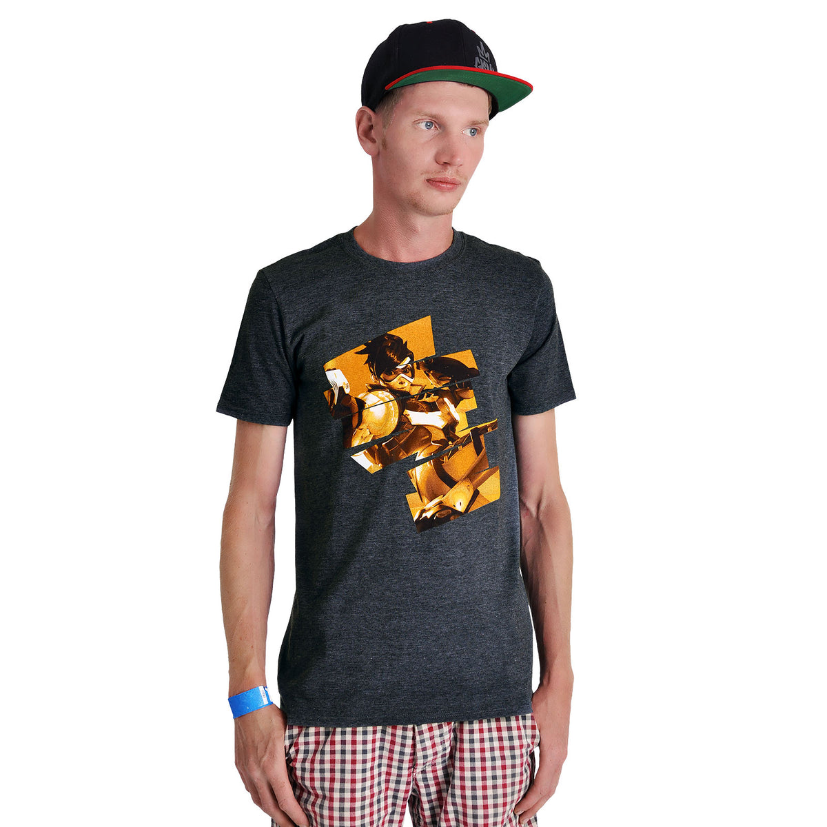 Image produit Overwatch - Cheers Love! T-shirt gris