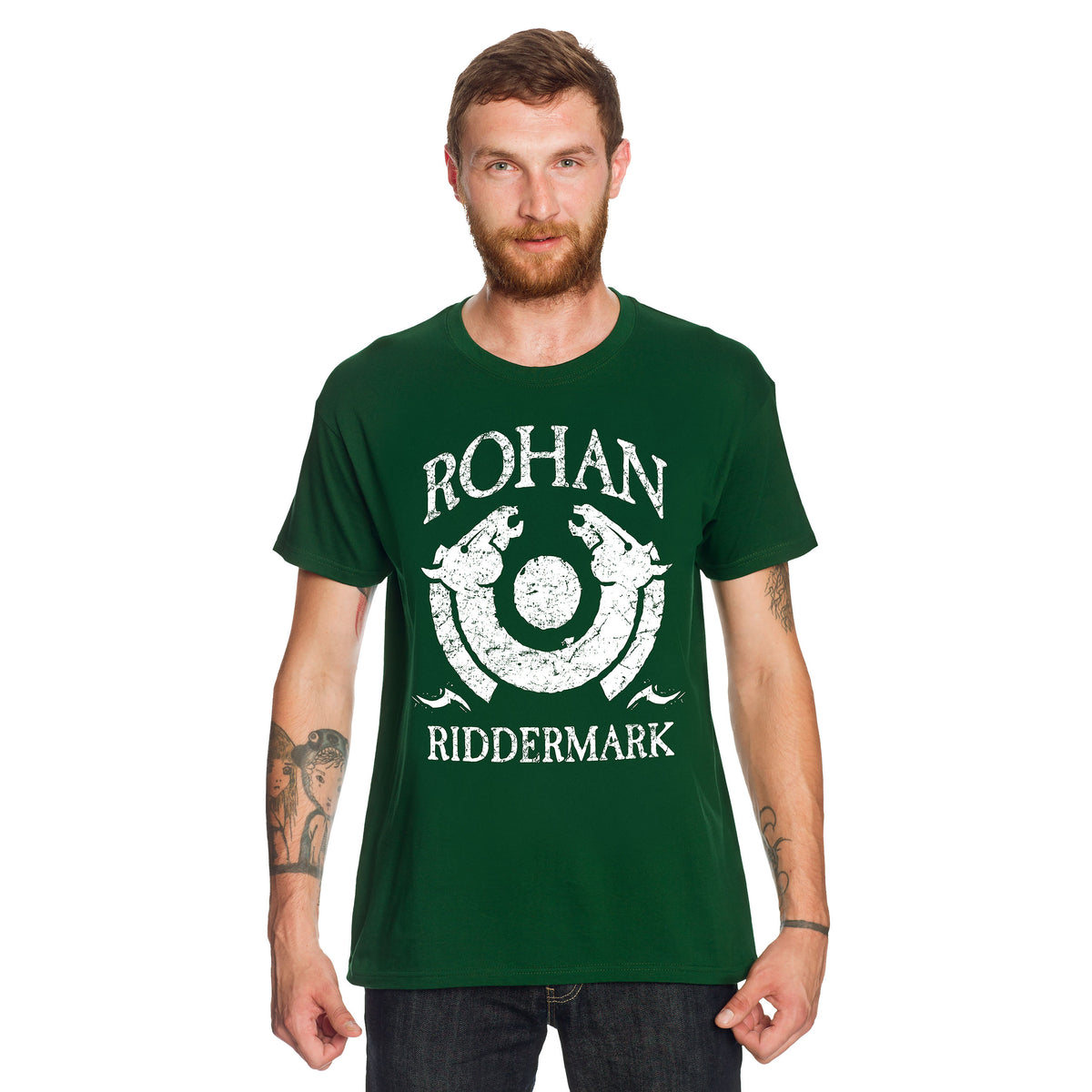 Image produit Seigneur des Anneaux - T-shirt Rohan vert
