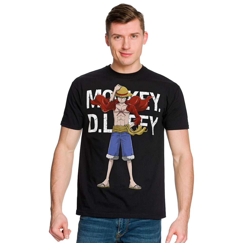 Image produit One Piece - Cool Ruffy T-Shirt noir