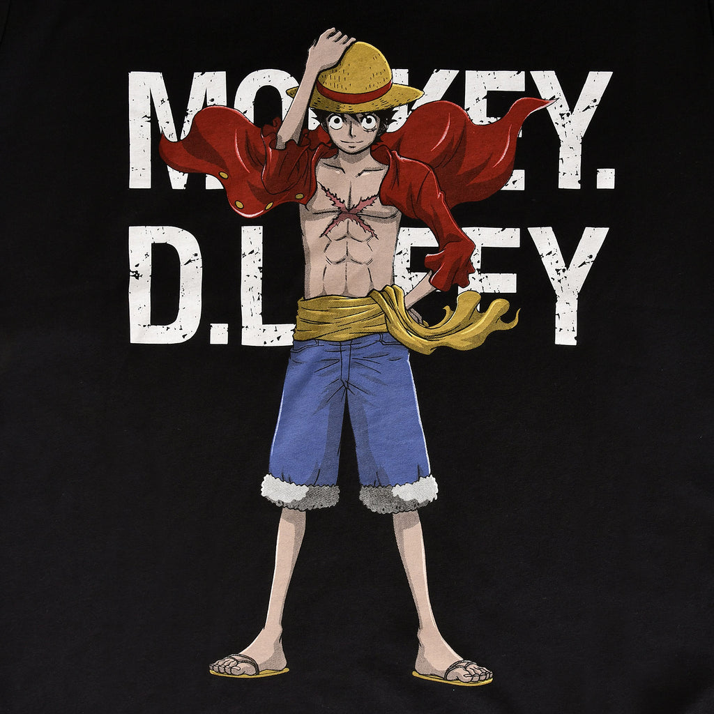 Image produit One Piece - Cool Ruffy T-Shirt noir