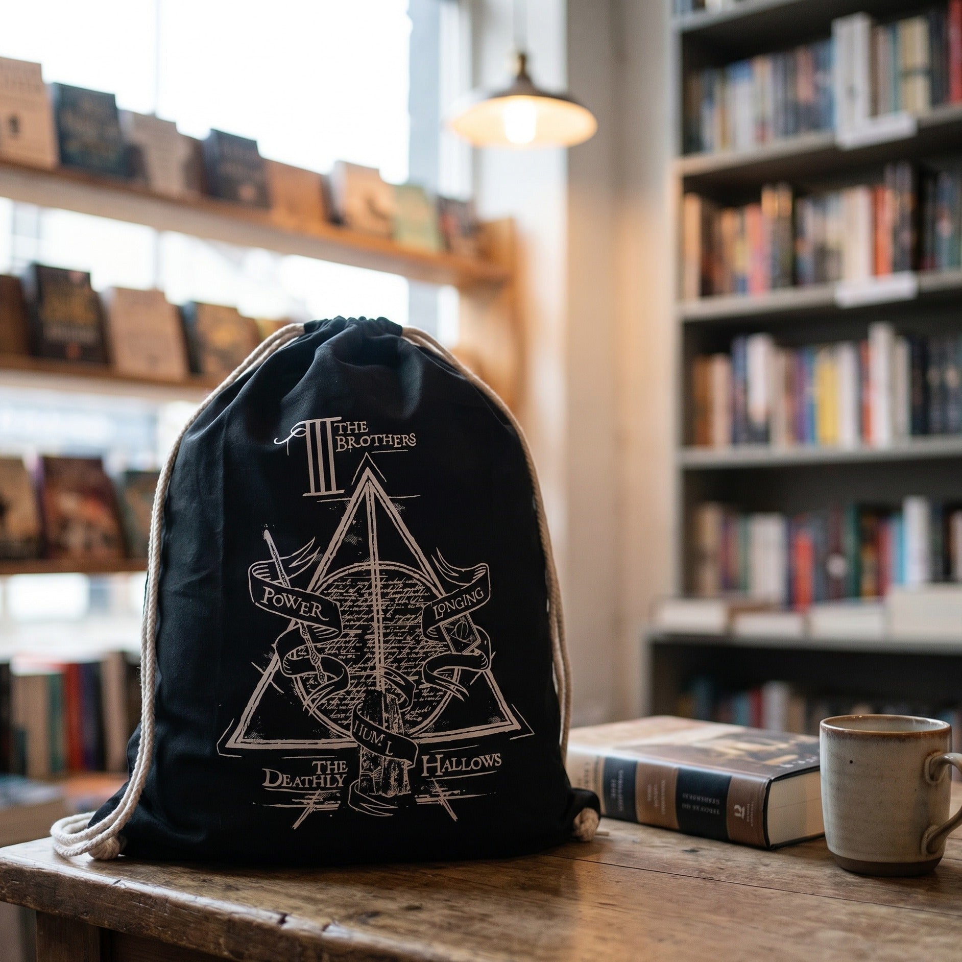 Image produit Harry Potter - Les Trois Frères Sac de sport noir