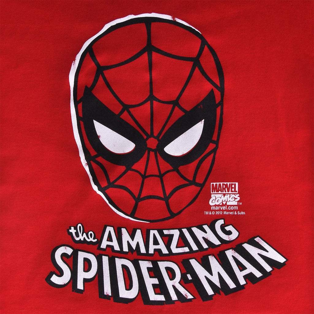 Image produit Spider-Man - Masque T-shirt pour enfants rouge