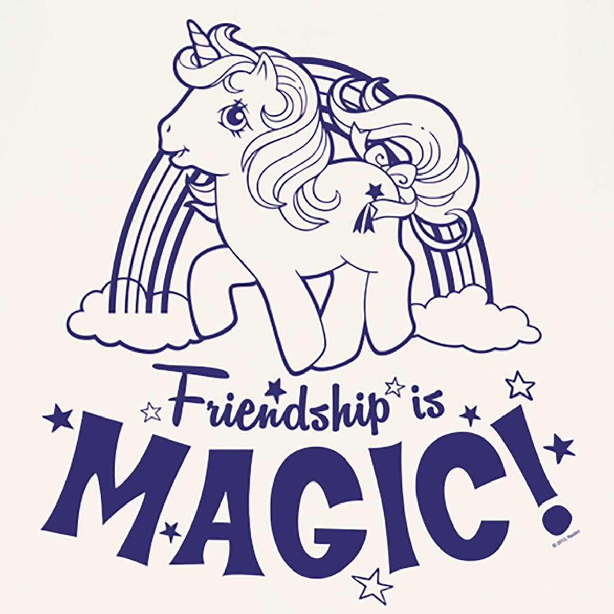 Image produit My Little Pony - T-shirt pour enfants Magic crème