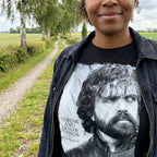 Image produit Game of Thrones - Tyrion Boire et Savoir des choses T-shirt noir