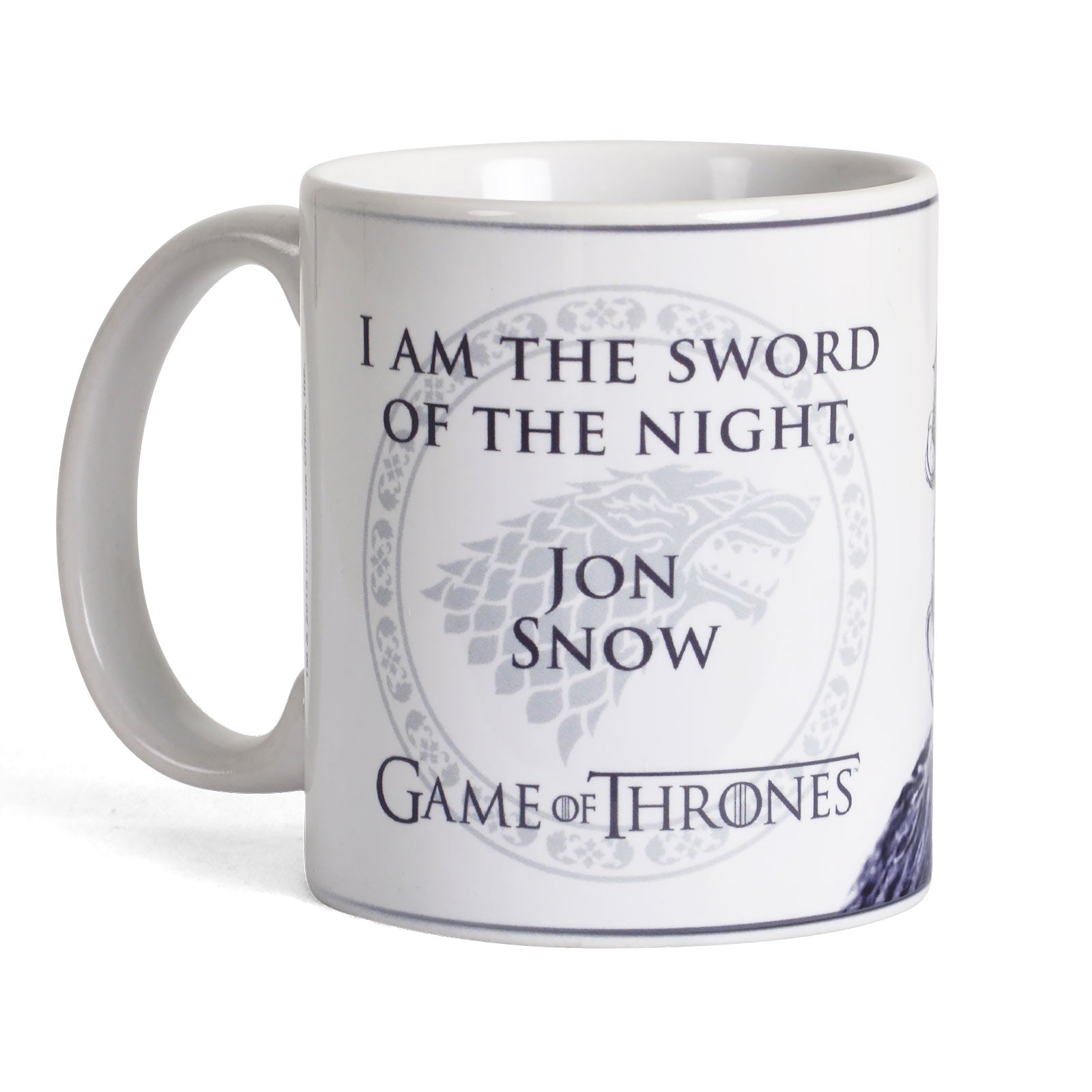 Image produit Game of Thrones - Tasse Jon Snow blanche