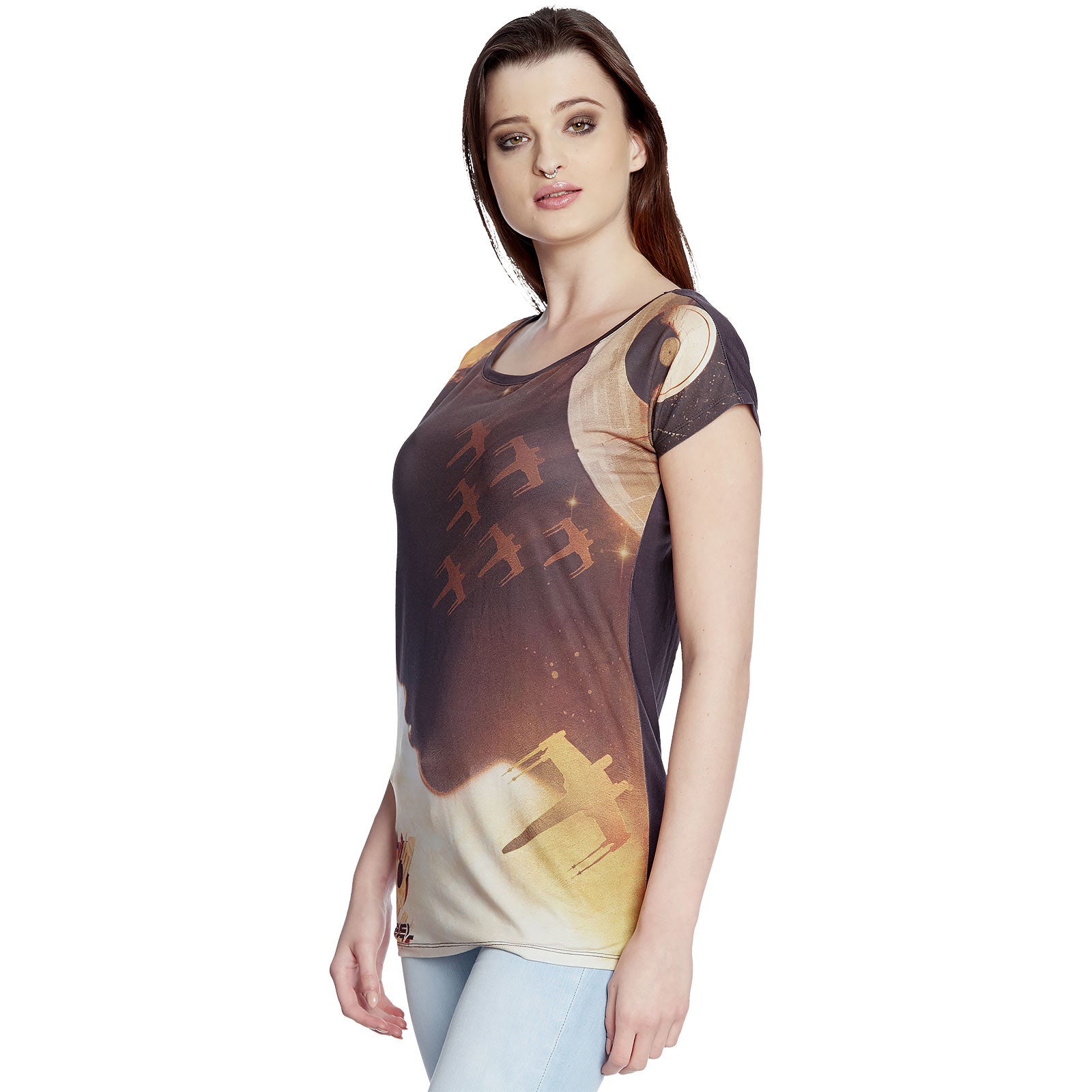 Image produit T-shirt Star Wars pour filles - Jyn Rebel Rogue One