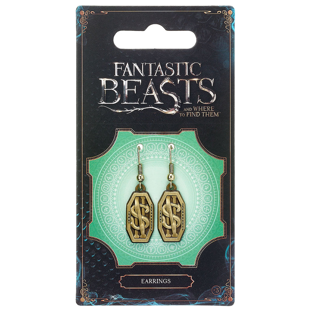 Image produit Les Animaux Fantastiques - Boucles d'oreilles logo Scamander