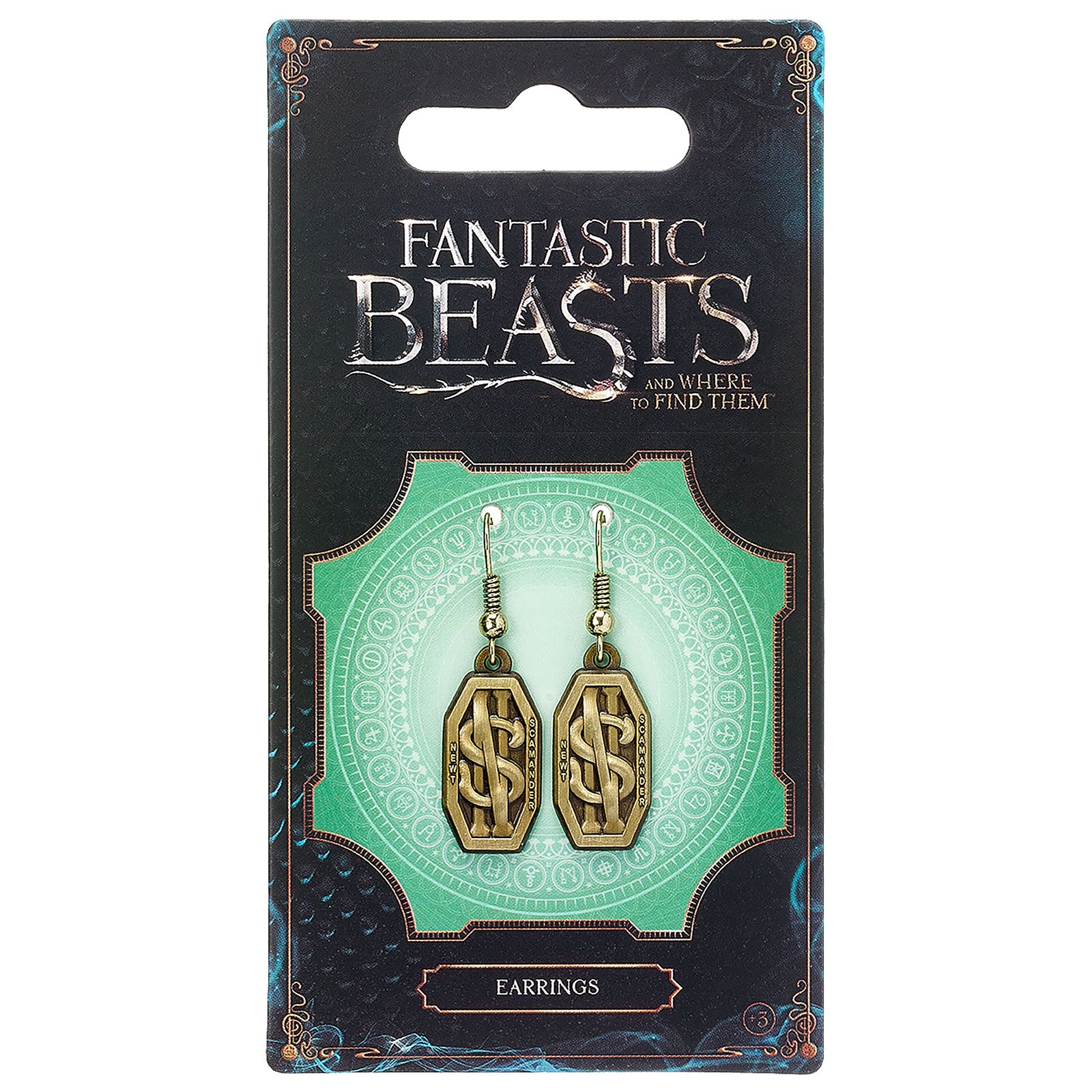 Image produit Les Animaux Fantastiques - Boucles d'oreilles logo Scamander
