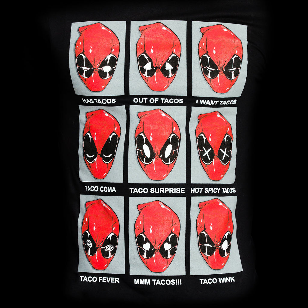 Image produit Deadpool - T-shirt Emotions noir