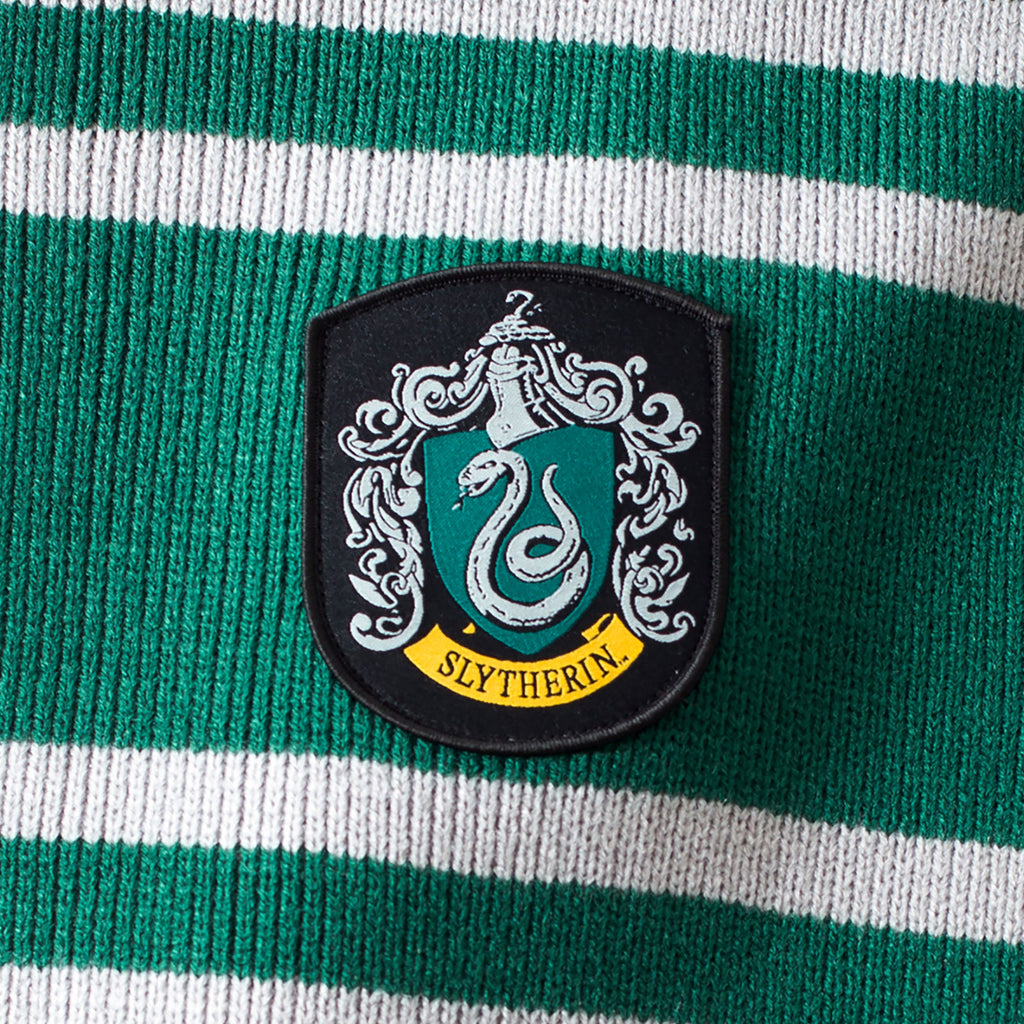 Image produit Harry Potter - Echarpe en tricot Slytherin gris-vert