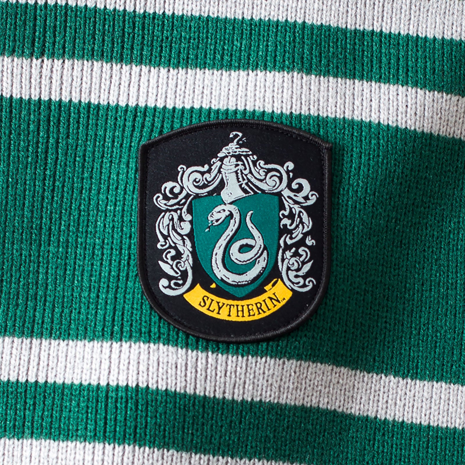 Image produit Harry Potter - Echarpe en tricot Slytherin gris-vert