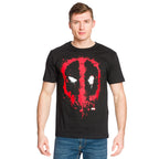 Image produit Deadpool - T-shirt Happy Face noir
