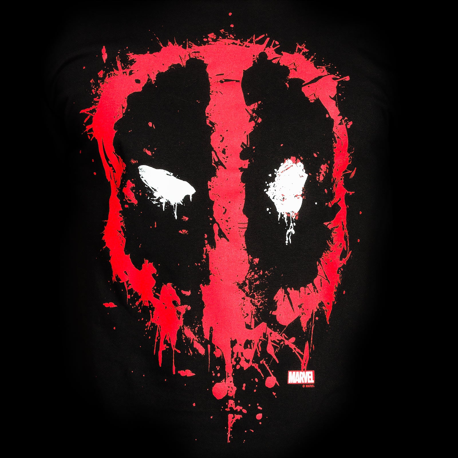 Image produit Deadpool - T-shirt Happy Face noir