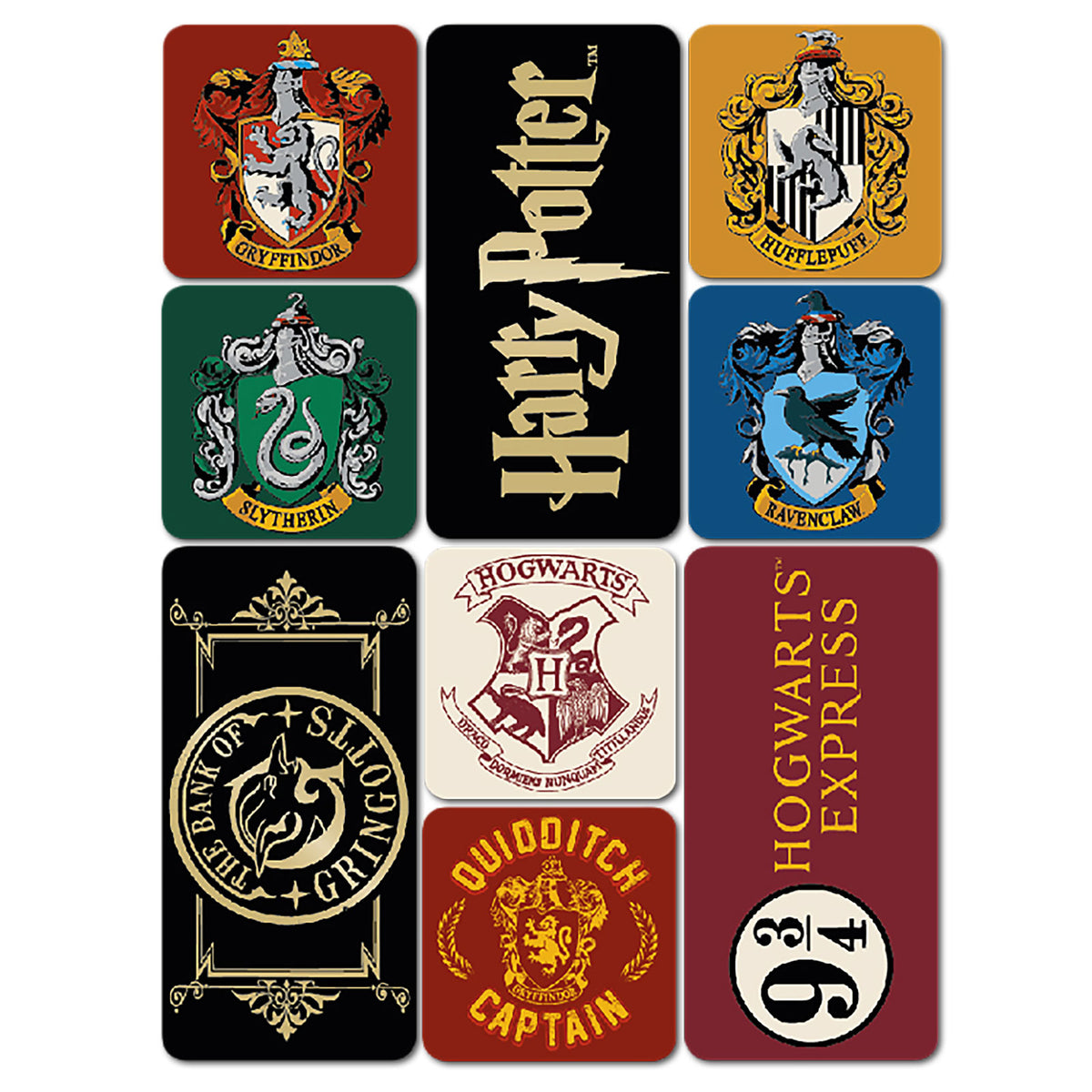 Image produit Harry Potter - Ensemble de Magnets