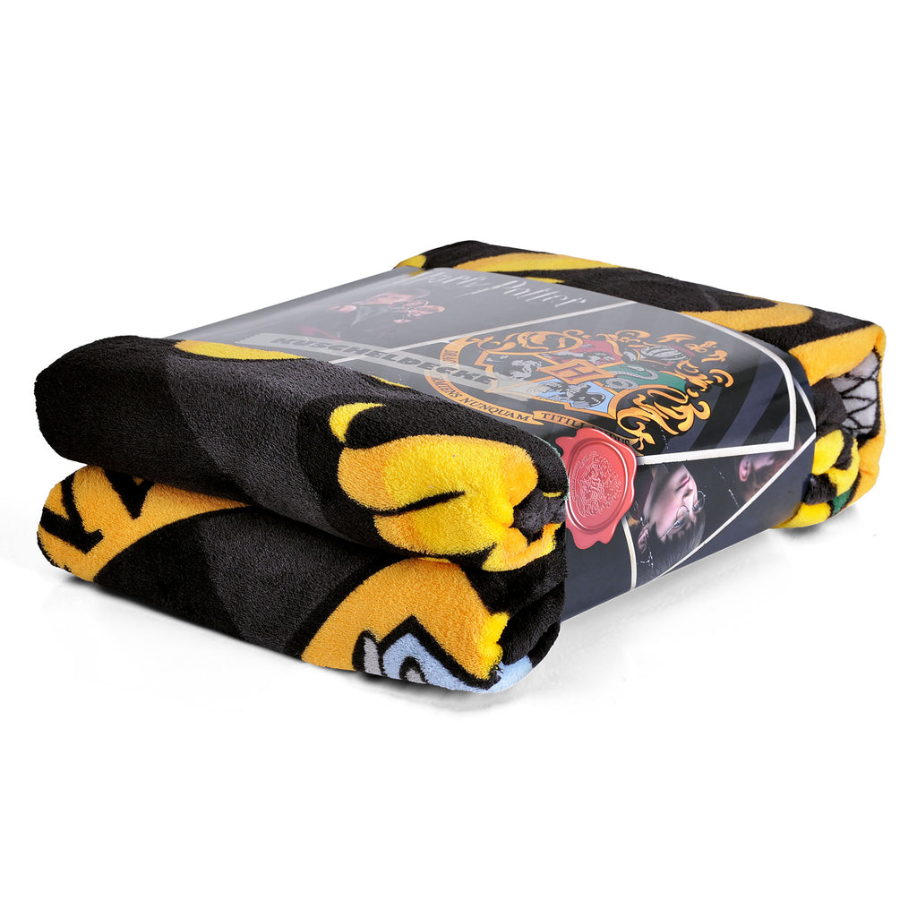 Image produit Harry Potter - Plaid en polaire avec blason de Poudlard