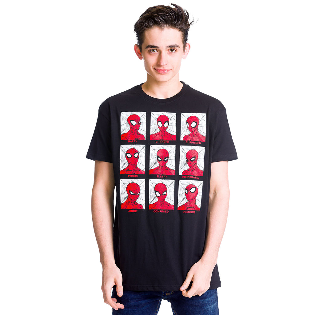 Image produit Spider-Man - T-shirt Emotions noir