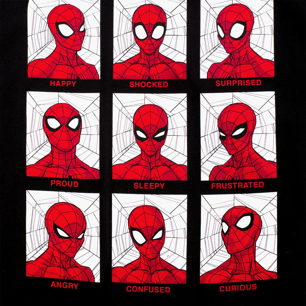 Image produit Spider-Man - T-shirt Emotions noir