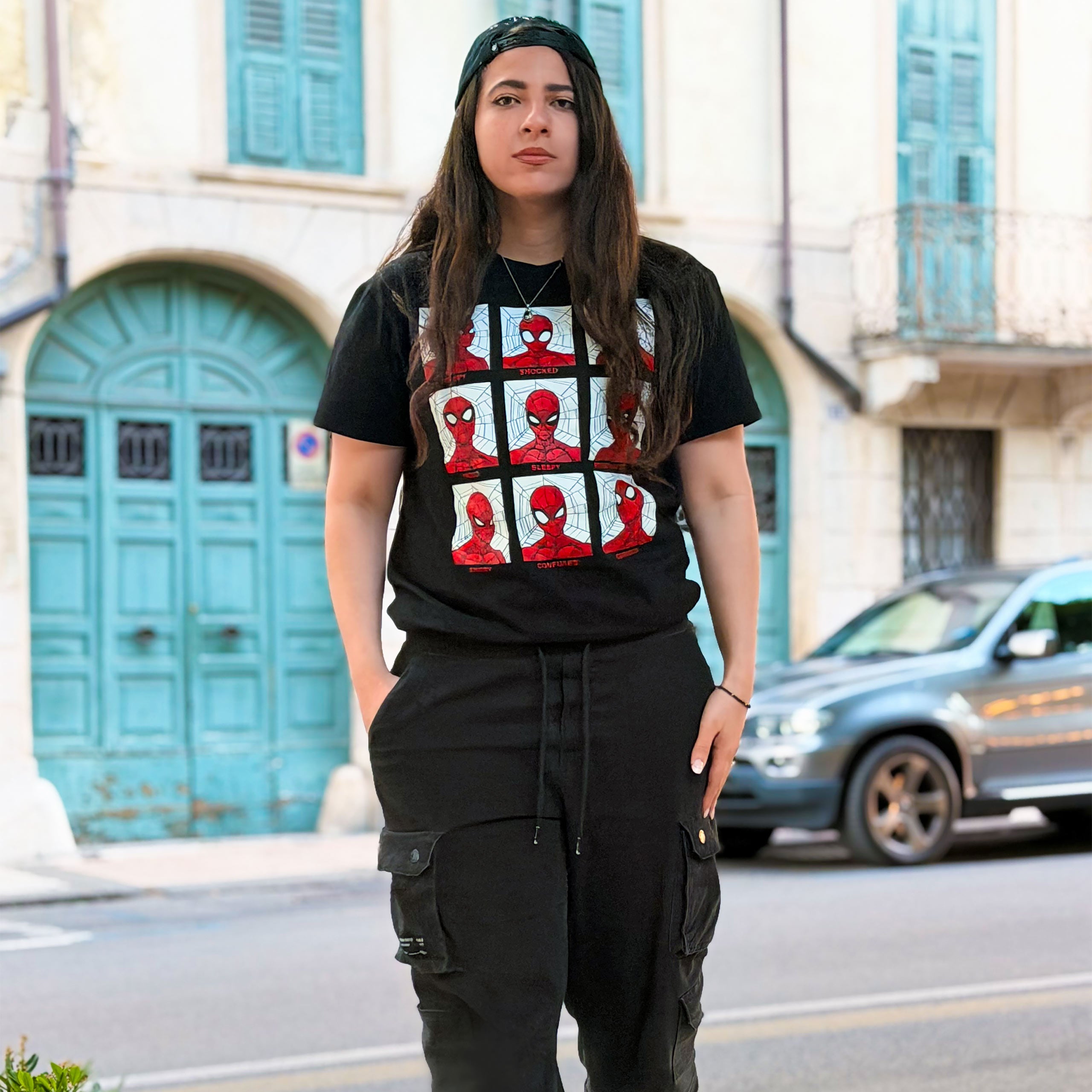 Image produit Spider-Man - T-shirt Emotions noir