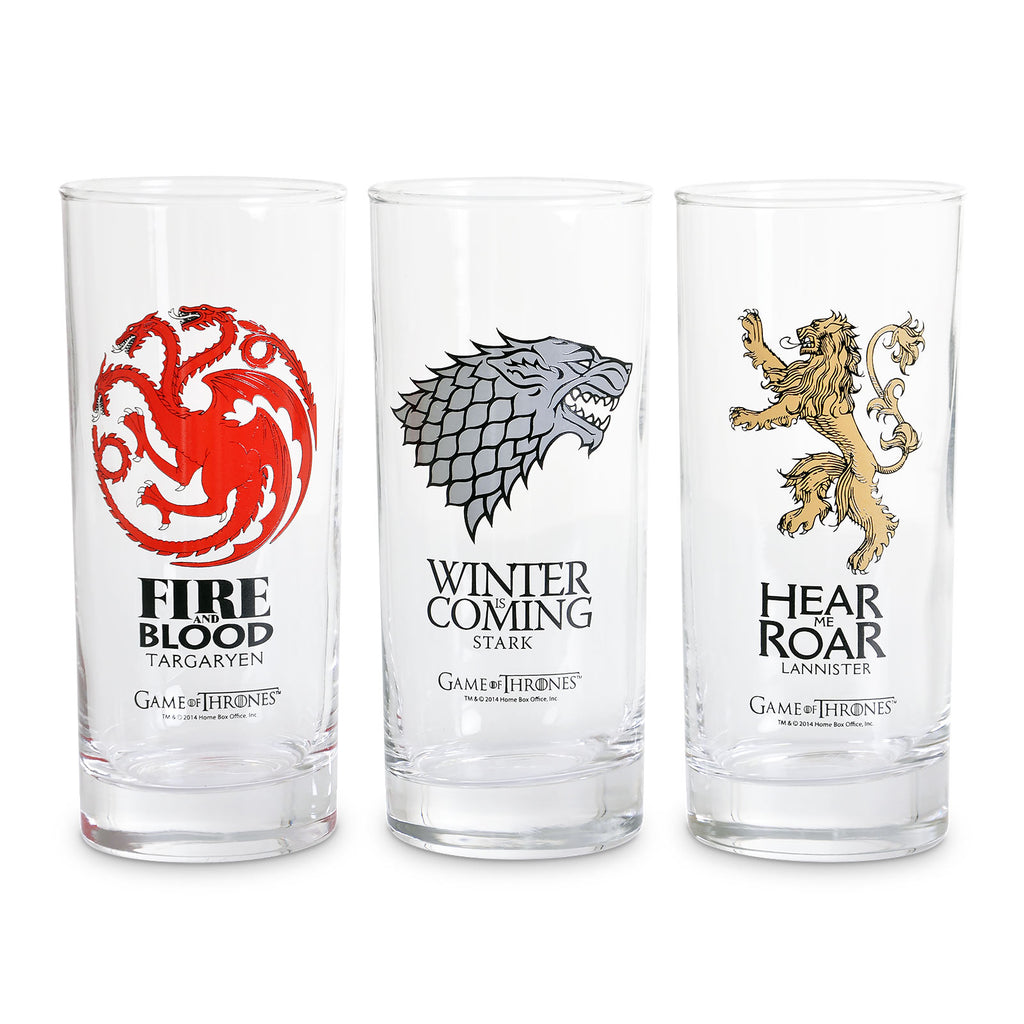 Image produit Game of Thrones - Ensemble de verres blason