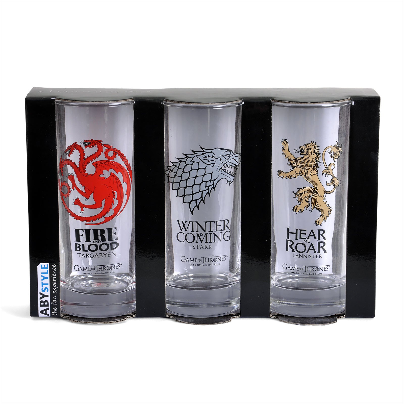 Image produit Game of Thrones - Ensemble de verres blason