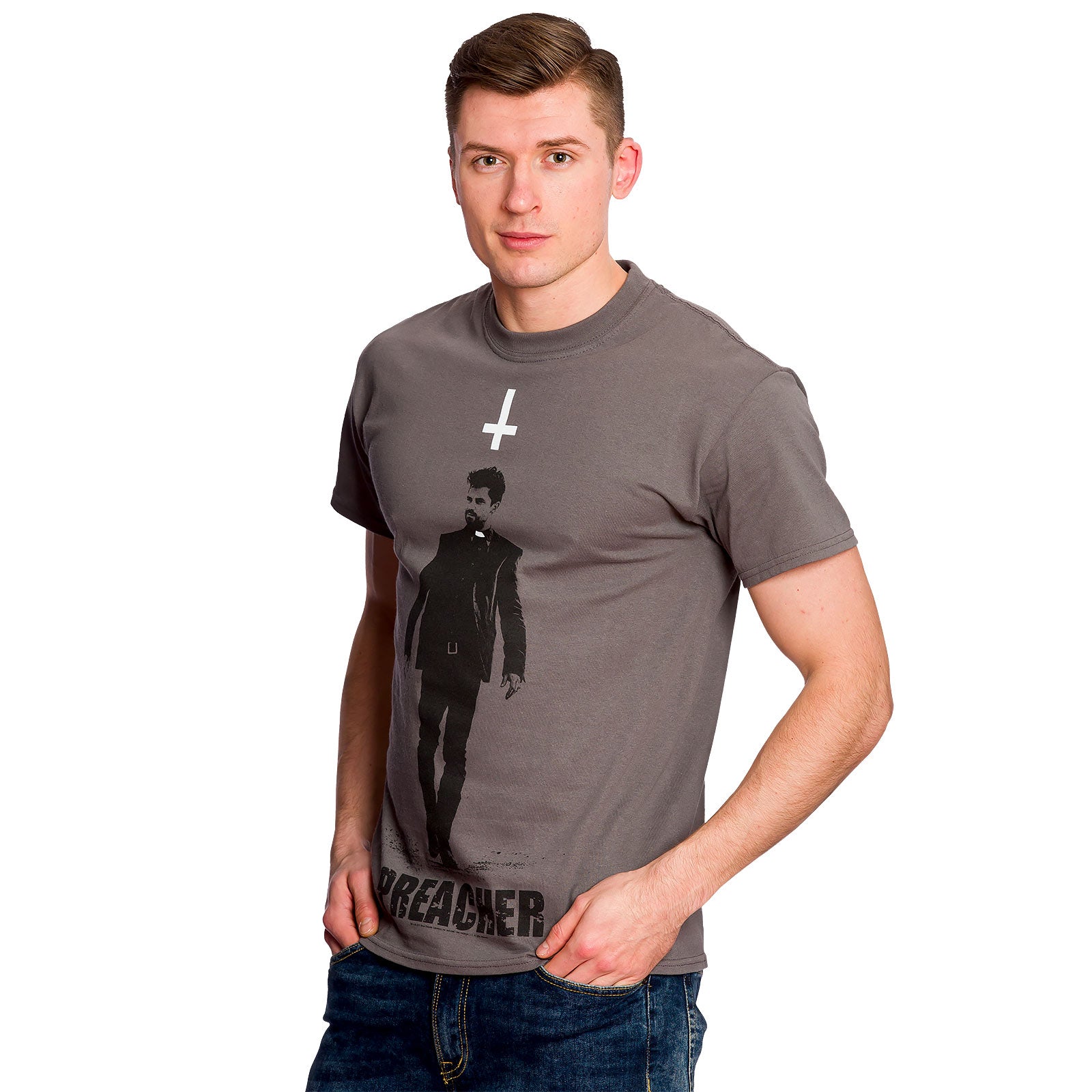 Product image Preacher - Jesse Custer T-Shirt grey
