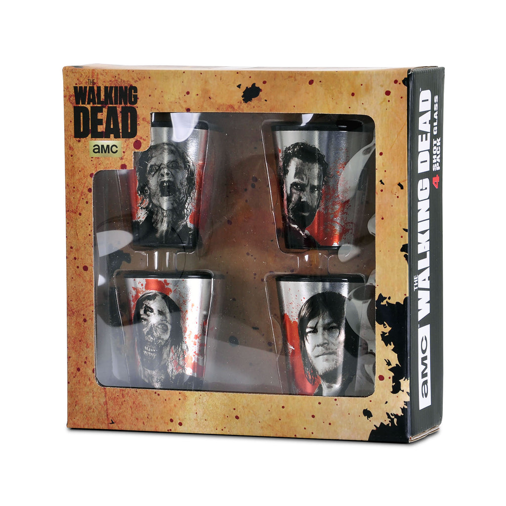 Image produit Walking Dead - Ensemble de verres Shots Characters