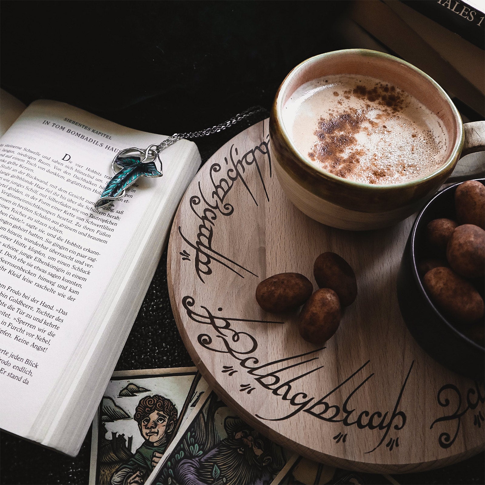 Product image The Lord of the Rings - The One Ring Cutting Board Beech